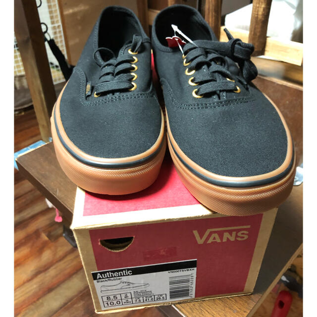 Vans authentic BLACK//Rubber