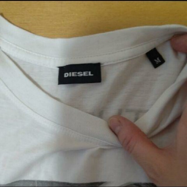 DIESEL(ディーゼル)のDIESEL  １回の着用で美品です。 メンズのトップス(Tシャツ/カットソー(半袖/袖なし))の商品写真