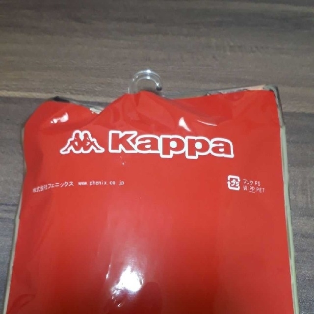 Kappa(カッパ)のKappa　サッカーソックス　ホワイト8(ロゴ：オレンジ) スポーツ/アウトドアのサッカー/フットサル(ウェア)の商品写真