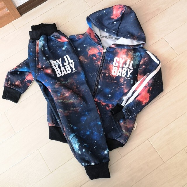 GALAXY　上下セット キッズ/ベビー/マタニティのキッズ服男の子用(90cm~)(パンツ/スパッツ)の商品写真