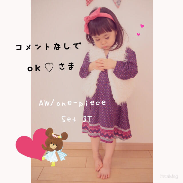 Old Navy(オールドネイビー)のコメントなしでok♡ 様 ＊ 専用 3T キッズ/ベビー/マタニティのキッズ服女の子用(90cm~)(ワンピース)の商品写真