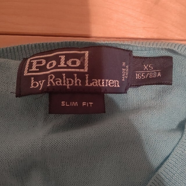 Ralph Lauren(ラルフローレン)のラルフローレン　綿ニット　サイズXS スリム レディースのトップス(ニット/セーター)の商品写真