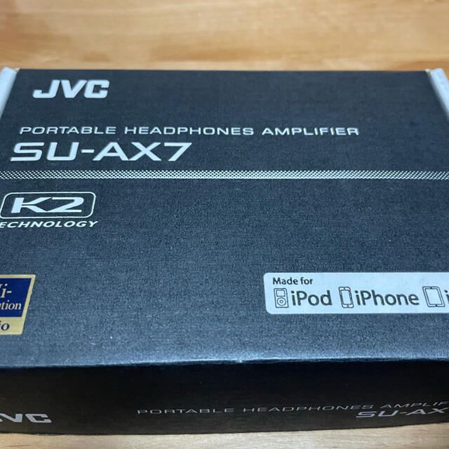 JVC SU-AX7 ポータブル ヘッドホン アンプ