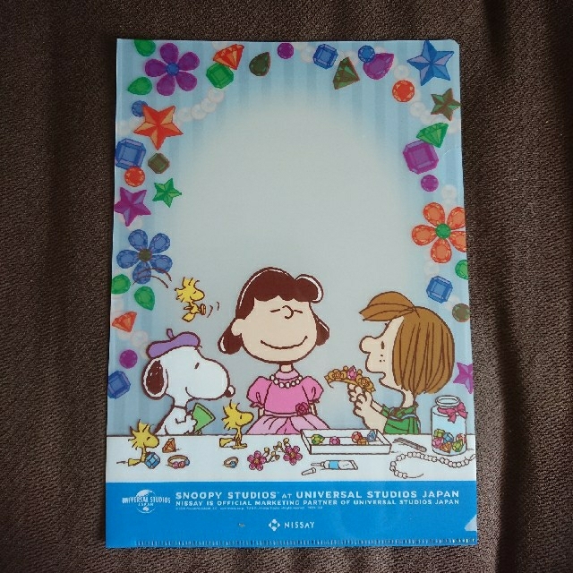 SNOOPY(スヌーピー)の【非売品】スヌーピー  クリアファイル  2枚セット エンタメ/ホビーのアニメグッズ(クリアファイル)の商品写真