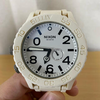 ニクソン(NIXON)の【セール中】Nixon ラバーウォッチ　ホワイト(腕時計(アナログ))