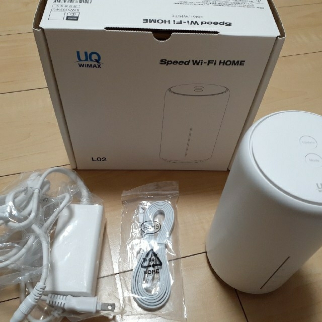 HUAWEI(ファーウェイ)のUQ WiMAX Speed Wi-Fi HOME L02 スマホ/家電/カメラのPC/タブレット(PC周辺機器)の商品写真