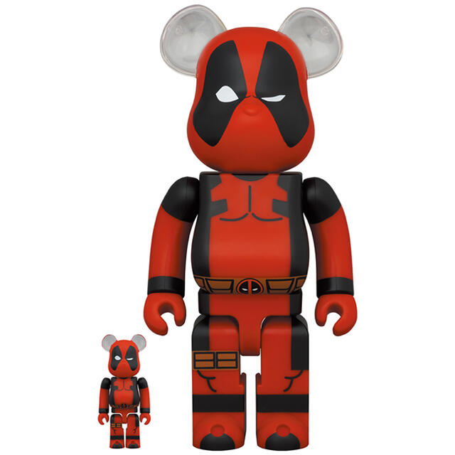 ハンドメイドBE@RBRICK DEADPOOL 100% & 400%