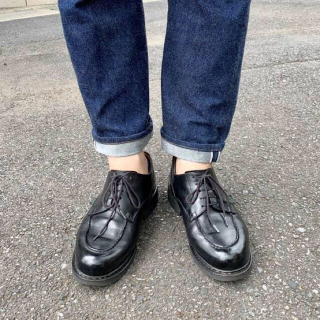 パラブーツ　Paraboot Chambord 6.5 美品 黒黒サイズ