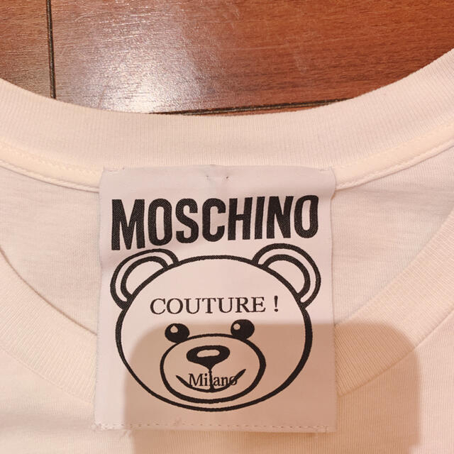 ■38/ MOSCHINO COUTURE! モスキーノ Tシャツ ワンピース