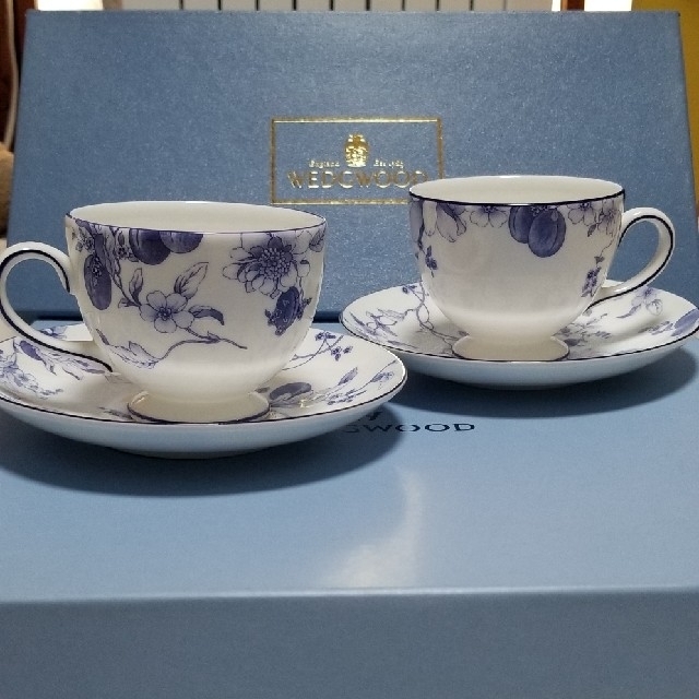 wedgwoodティーカップ&ソーサーペアセット