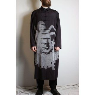 ヨウジヤマモト(Yohji Yamamoto)のYohji Yamamoto SS20 内田すずめ 百合阿修羅 チャイナシャツ(シャツ)