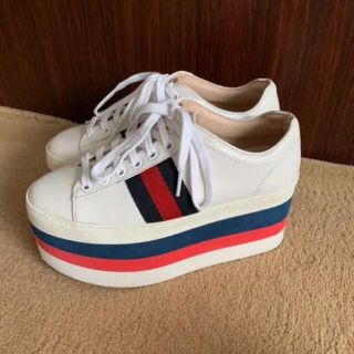 グッチ(Gucci)のGUCCI スニーカー 厚底スニーカー 34ハーフ(スニーカー)