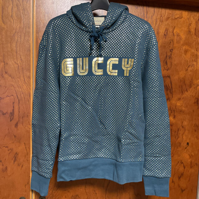 Gucci(グッチ)のGUCCI  パーカー　正規品　領収書　紙タグ有り メンズのトップス(パーカー)の商品写真