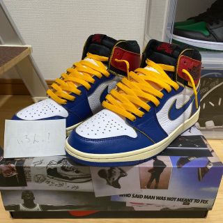 ナイキ(NIKE)のUNION × NIKE AIR JORDAN 1 RETRO HIGH OG (スニーカー)