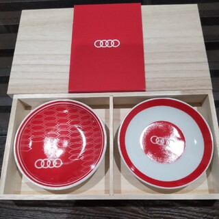 アウディ(AUDI)のAUDI　オリジナル小皿ぺあ(食器)