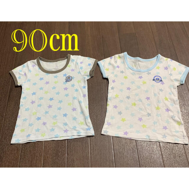 半袖 肌着 男の子 キッズ/ベビー/マタニティのキッズ服男の子用(90cm~)(下着)の商品写真