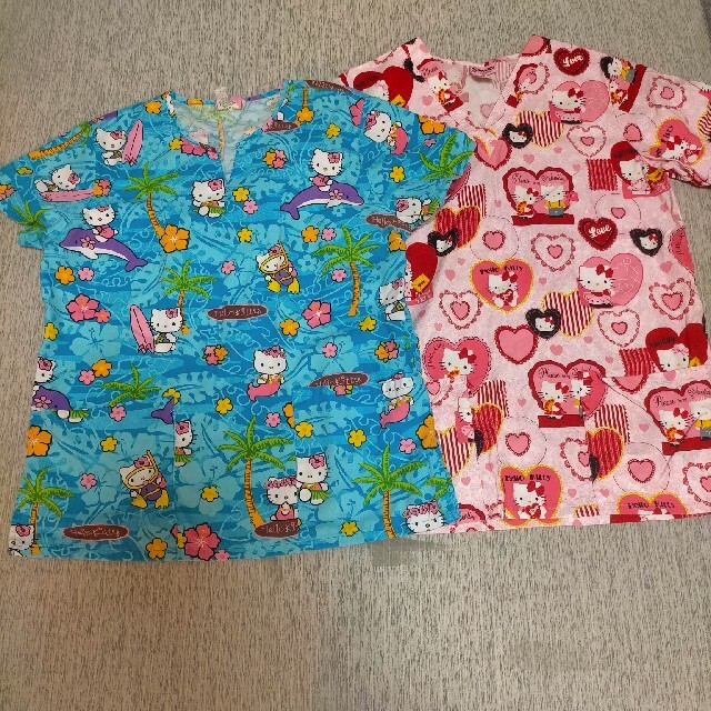 キティちゃん半袖シャツ レディースのトップス(シャツ/ブラウス(半袖/袖なし))の商品写真