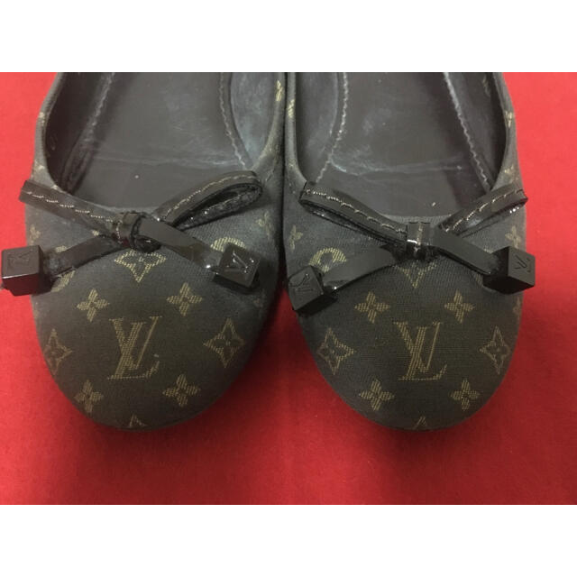 LOUIS VUITTON(ルイヴィトン)のLOUIS VUITTON モノグラム フラット シューズ レディースの靴/シューズ(バレエシューズ)の商品写真