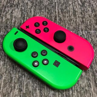 ニンテンドースイッチ(Nintendo Switch)のNintendo Switch Joy-Con ネオングリーン　ネオンピンク(その他)