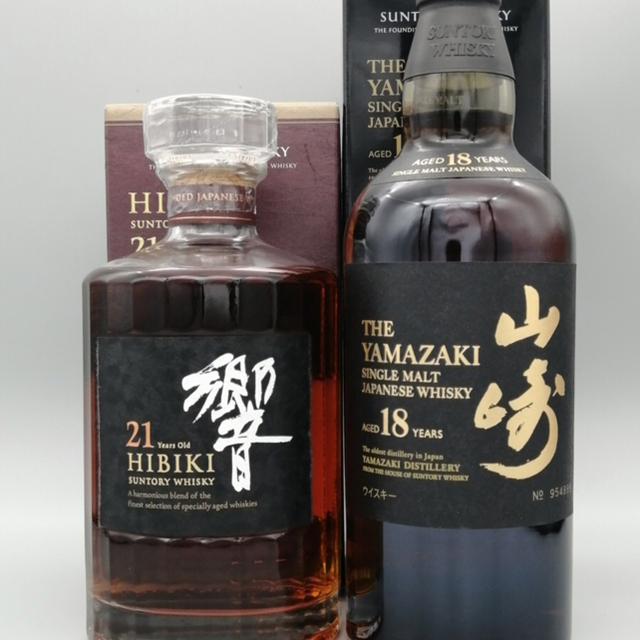 サントリー山崎18年-響21年 サントリー山崎18年-響21年
