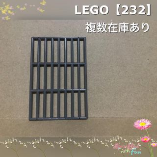 レゴ(Lego)のLEGO 城 城門 バー バーグリル 格子 旧グレー【232】在庫複数あり(その他)