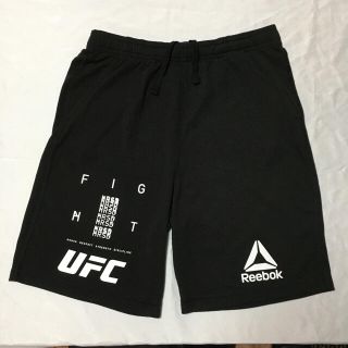 リーボック(Reebok)のUFC × Reebok ハーフパンツ　ブラック(ショートパンツ)