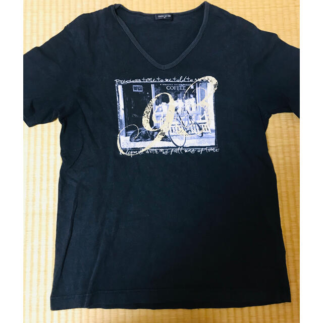 COMME CA ISM(コムサイズム)のTシャツ コムサ comme ca ism 黒 メンズのトップス(Tシャツ/カットソー(半袖/袖なし))の商品写真