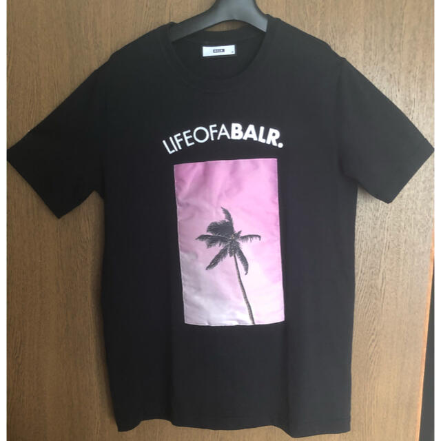 F.C.R.B.(エフシーアールビー)のBALR Tシャツ　黒Mサイズ メンズのトップス(Tシャツ/カットソー(半袖/袖なし))の商品写真