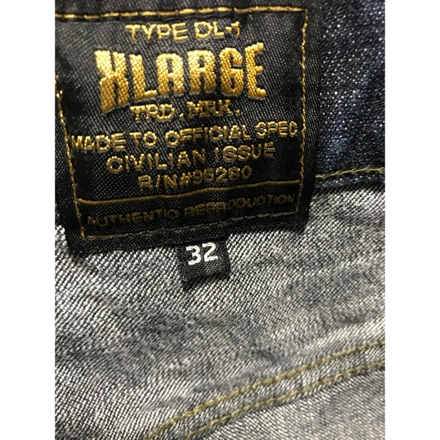 XLARGE(エクストララージ)のXLARGE  エクストララージ　ストレートジーンズ メンズのパンツ(デニム/ジーンズ)の商品写真