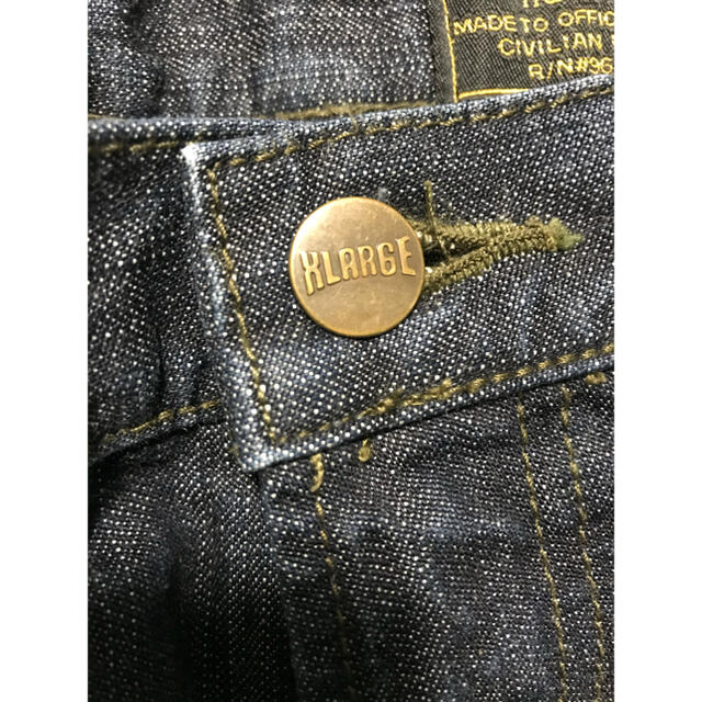 XLARGE(エクストララージ)のXLARGE  エクストララージ　ストレートジーンズ メンズのパンツ(デニム/ジーンズ)の商品写真