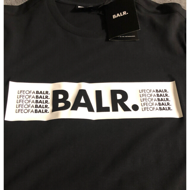 F.C.R.B.(エフシーアールビー)のBALR 黒Tシャツ　Mサイズ　新品 メンズのトップス(Tシャツ/カットソー(半袖/袖なし))の商品写真