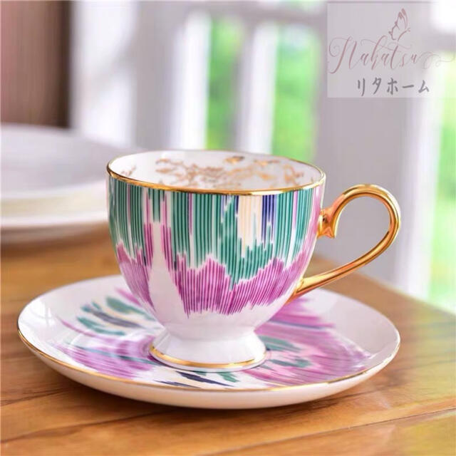 西洋ティーコーヒーカップセット カップ&ソーサー6客セット 陶磁器ティーセット
