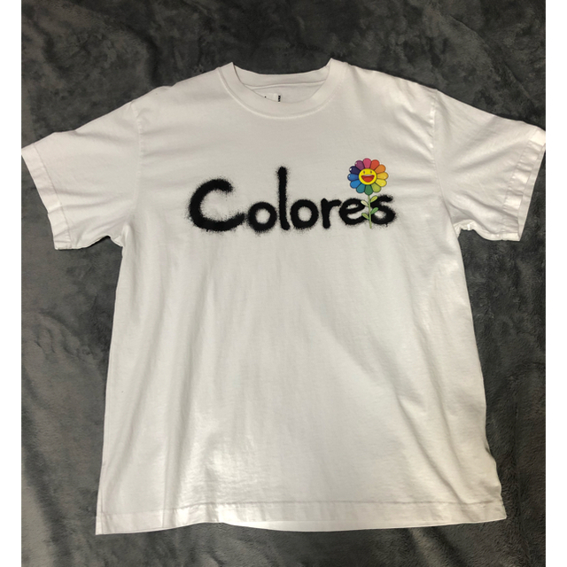 J Balvin x Takashi Murakami 村上隆Tシャツ Lサイズ メンズのトップス(Tシャツ/カットソー(半袖/袖なし))の商品写真