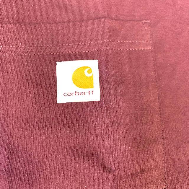 carhartt(カーハート)の新品 Carhartt カーハート K87ポケット付き Tシャツ ポート XL メンズのトップス(Tシャツ/カットソー(半袖/袖なし))の商品写真