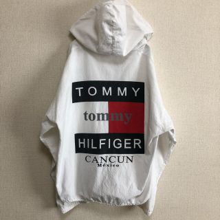 トミーヒルフィガー(TOMMY HILFIGER)の【古着】TOMMY HILFIGER ジップ パーカー ビッグロゴ(パーカー)