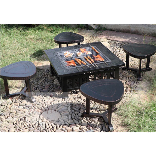 屋外ストーブ 炭ストーブ焚き火台バーベキューストーブ BBQ 室内 屋外ストーブ 炭ストーブ焚き火台バーベキューストーブ BBQ 室内
