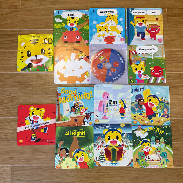 しまじろう　チャレンジ　英語 DVD (2年分) ＆CD＆付属の知育玩具 1