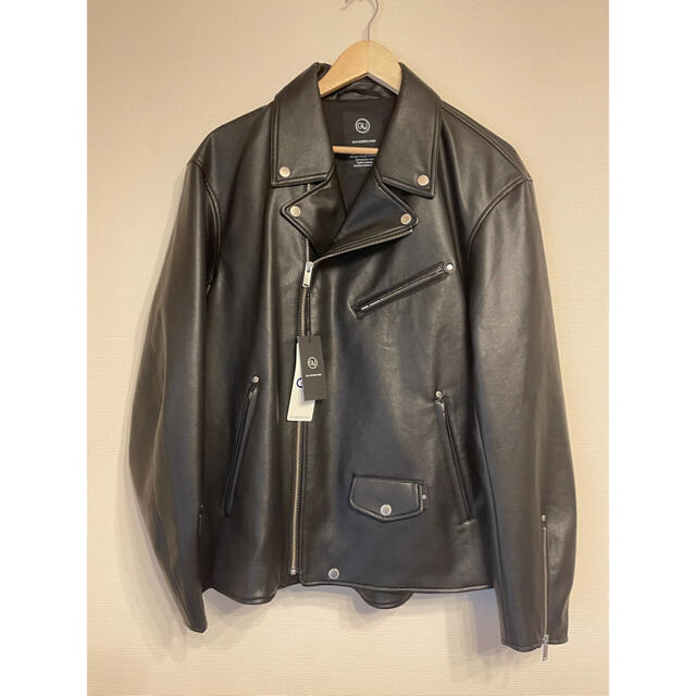新品・完売】GU×UNDERCOVER フェイクレザージャケット XL 【今日の超