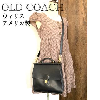 COACH - 美品 オールドコーチ ウィリス ショルダーバッグ ターンロック ...