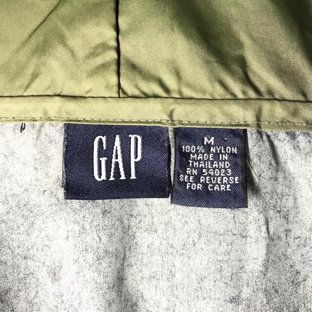 GAP(ギャップ)の【希少】 OLD GAP   ナイロンパーカー　90's   ネイビー メンズのトップス(パーカー)の商品写真