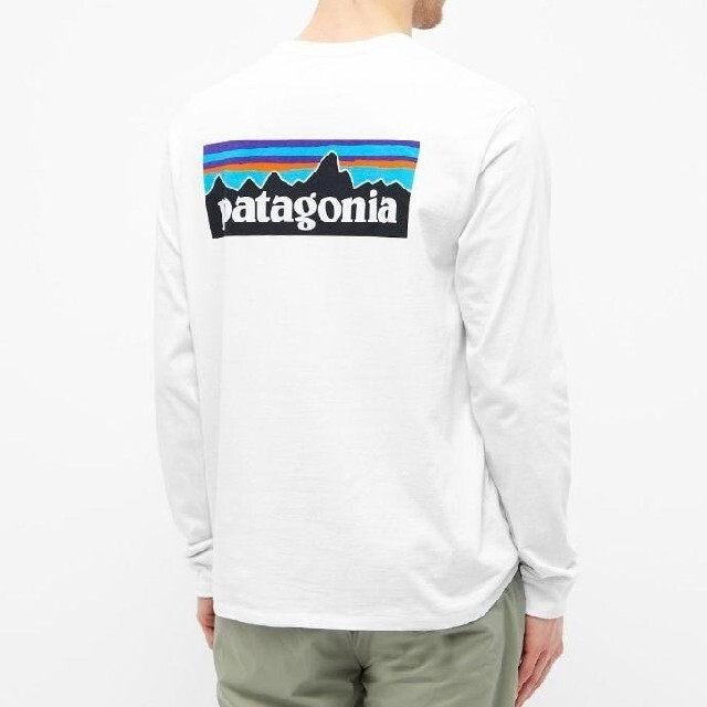 patagonia(パタゴニア)のPATAGONIA LONG SLEEVE P-6 LOGO RESPONSIB メンズのトップス(Tシャツ/カットソー(七分/長袖))の商品写真