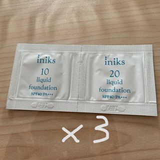 iniks リキッドファンデーション(ファンデーション)