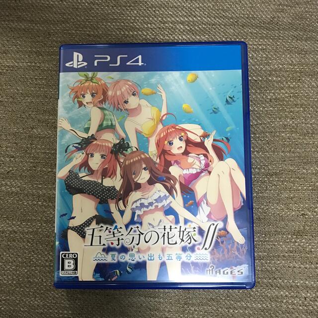 五等分の花嫁　PS4 夏の思い出も五等分