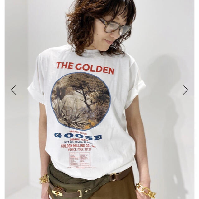 【オープニング 大放出セール】 DEUXIEME CLASSE - 【GOLDEN GOOSE / ゴールデングース】 Tシャツ OVER Tシャツ(半袖/袖なし)