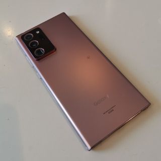 サムスン(SAMSUNG)のGalaxy Note20 Ultra 5G ミスティックブロンズ 256 GB(スマートフォン本体)