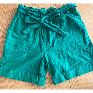 エムピーエス(MPS)の緑半ズボン130センチ　Tシャツセット(パンツ/スパッツ)