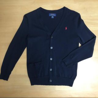 ポロラルフローレン(POLO RALPH LAUREN)の中古品　ラルフローレン　150 カーディガン　ネイビー　(カーディガン)