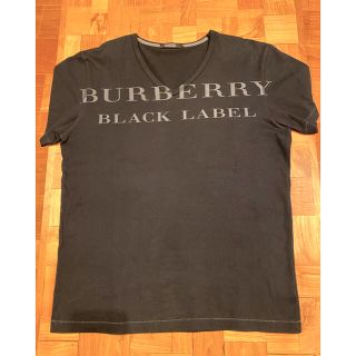 バーバリーブラックレーベル(BURBERRY BLACK LABEL)の【美品】バーバリーブラックレーベル　半袖　Tシャツ(Tシャツ/カットソー(半袖/袖なし))