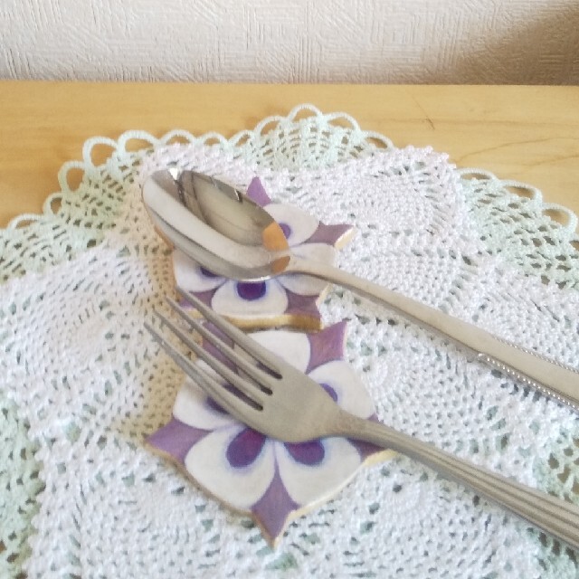 オダマキの豆豆皿2枚セット ハンドメイドの生活雑貨(食器)の商品写真