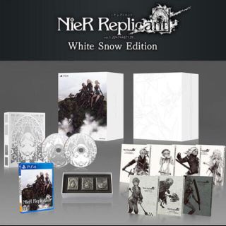 プレイステーション4(PlayStation4)の新品　ニーア レプリカント　White Snow Edition[限定版](家庭用ゲームソフト)